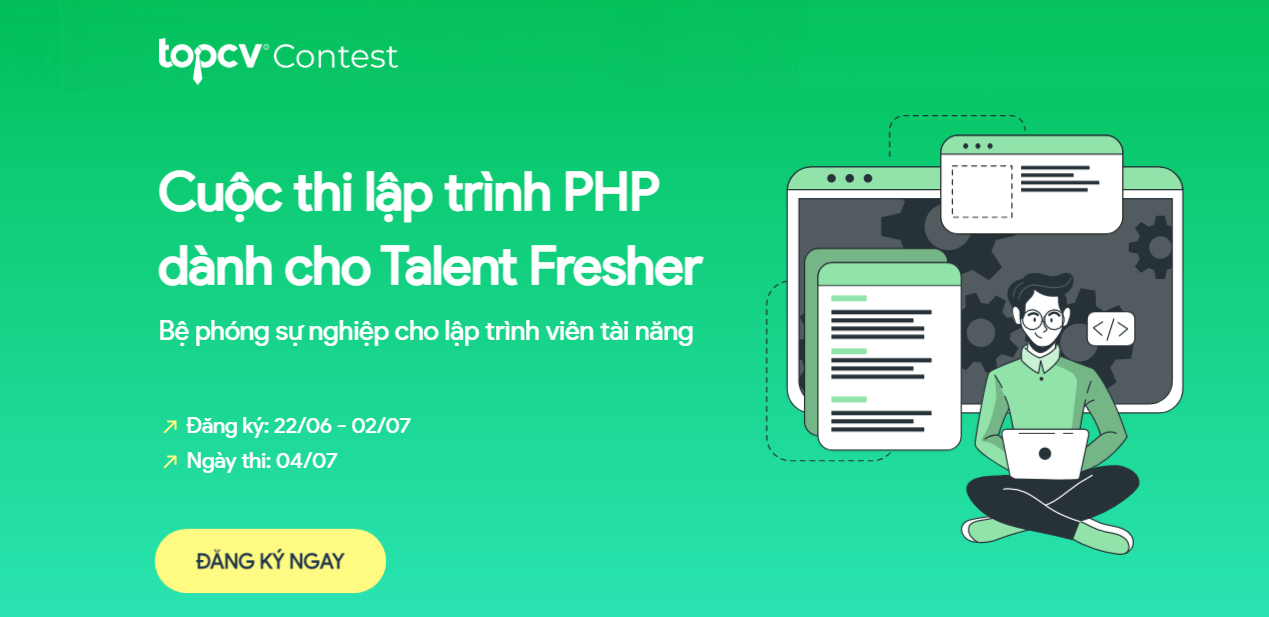 TOPCV CONTEST - SÂN CHƠI KHÔNG THỂ BỎ LỠ DÀNH CHO “DÂN IT”